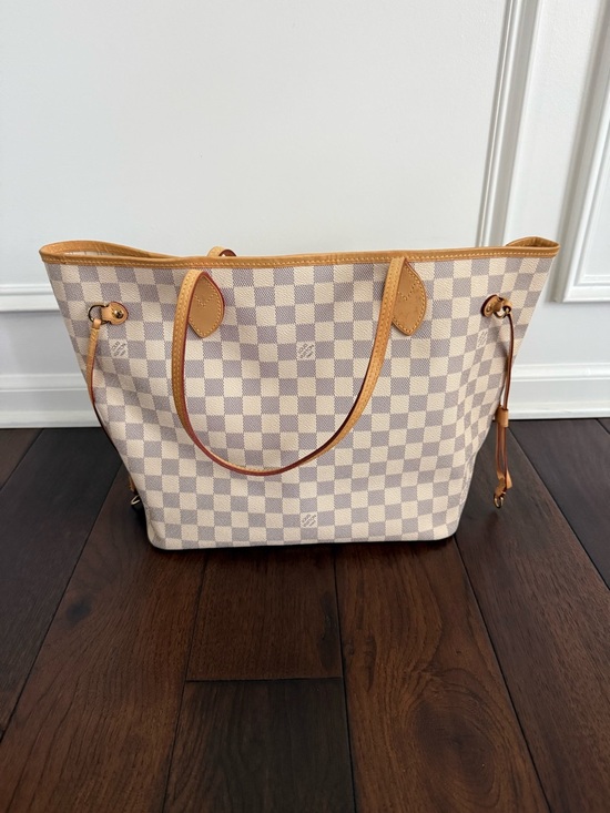 Louis Vuitton Handbags - Louis Vuitton Damier Azur Neverfull MM